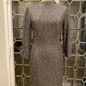 Elegant Gray Women's Dress